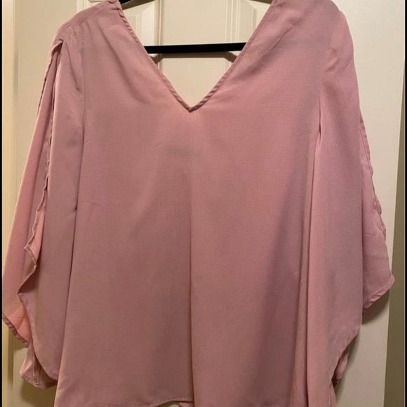 Blush Bow Top - Picture 3 of 3